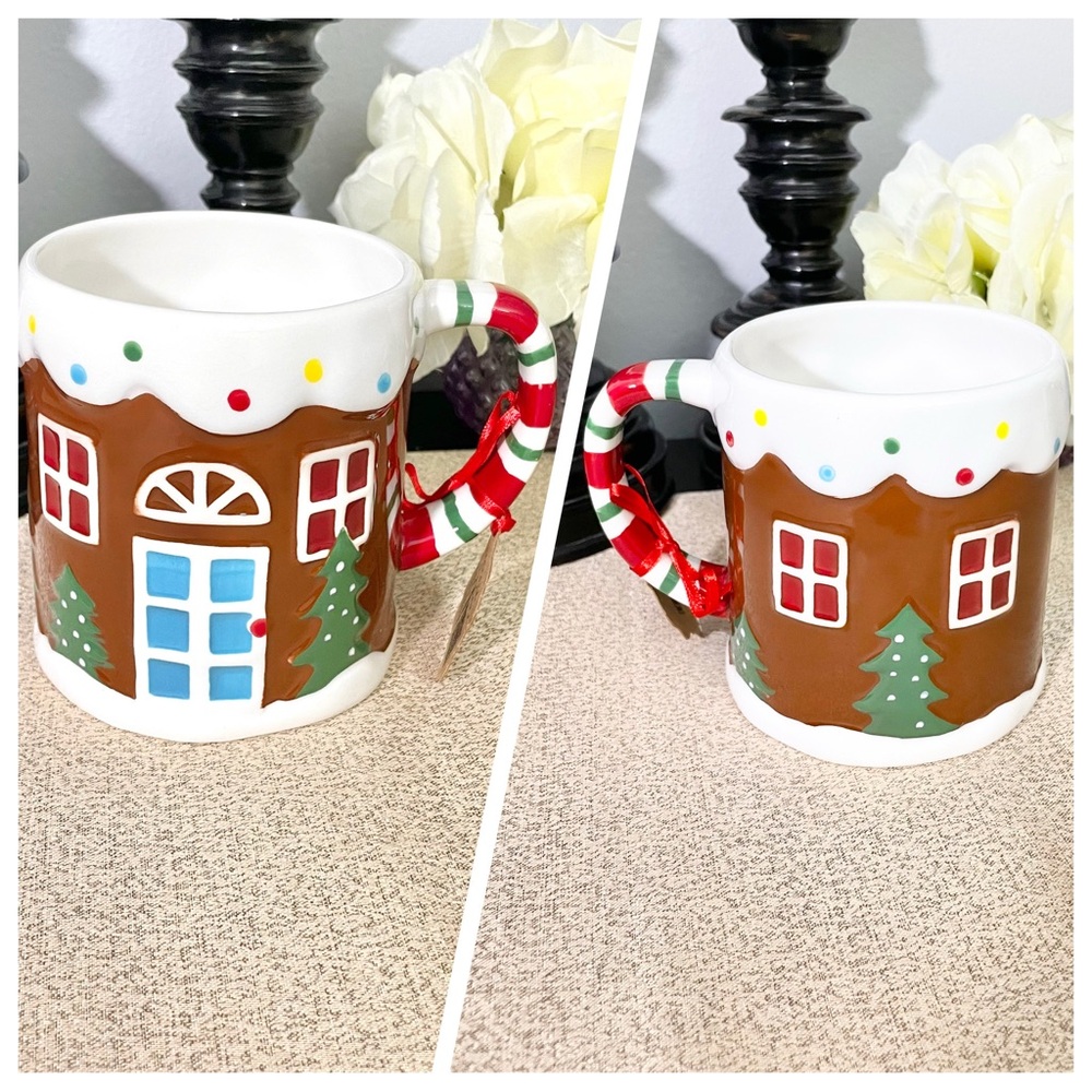 NWT GINGERBREAD HOUSE Ceramic Mug